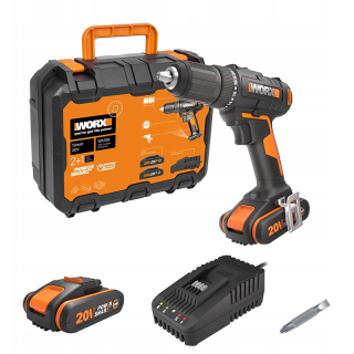 Skrutkovač Worx, napájaný z batérie 20 V WX108